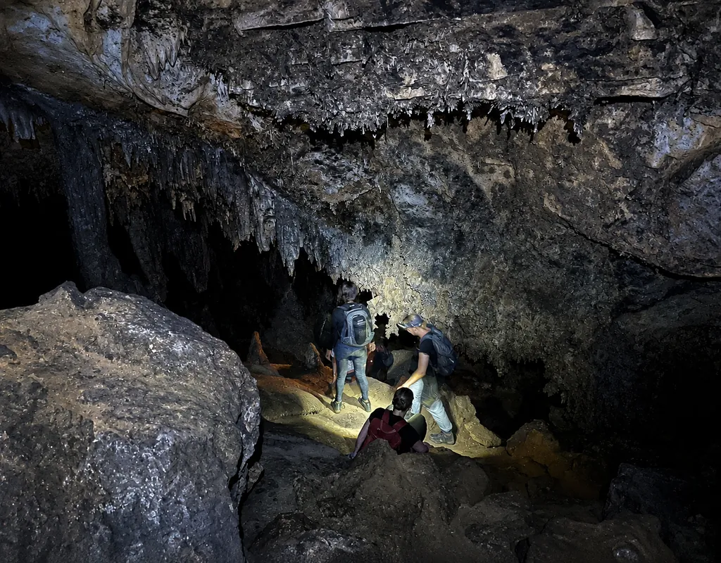 Cave exploration in Huautla de Jimenez, Oaxaca during the Queen Rising Retreat