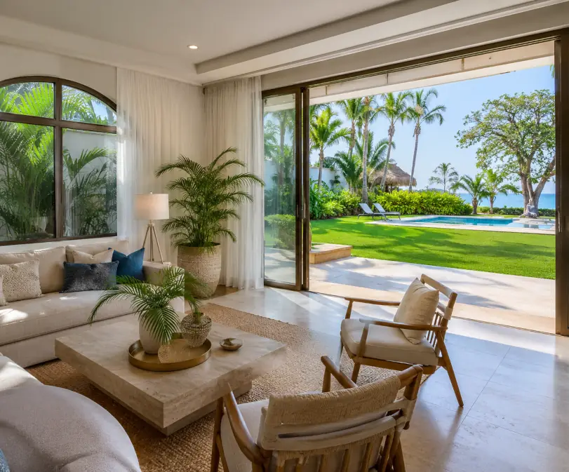 Villa in the hotel zone in Cancun between the lagoon and the carriebean at the UNTAMED Mexico Retreat